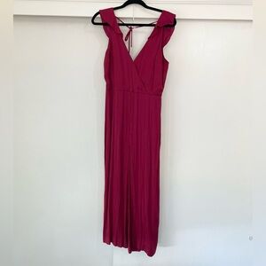 Parker Wine Silk Romper